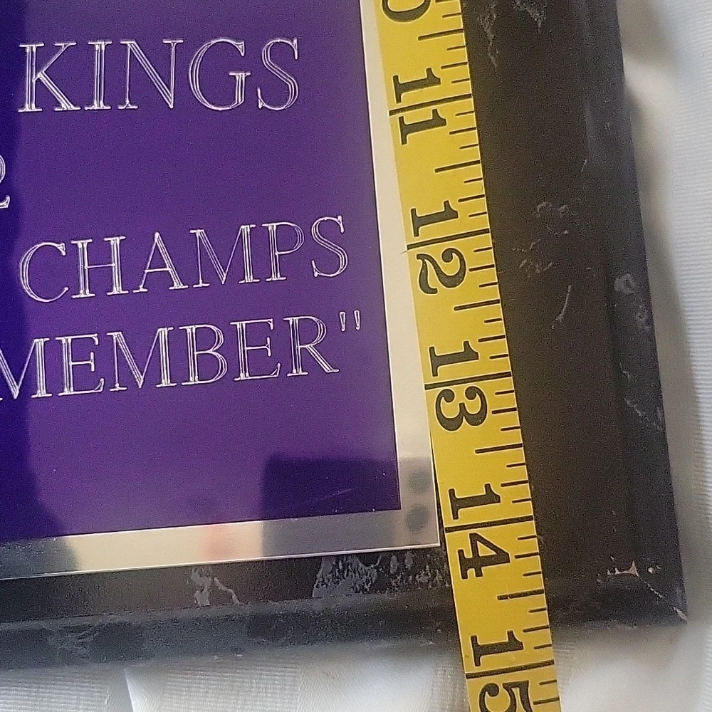 Sacramento Kings 2001-2002 Commemorative Plaque